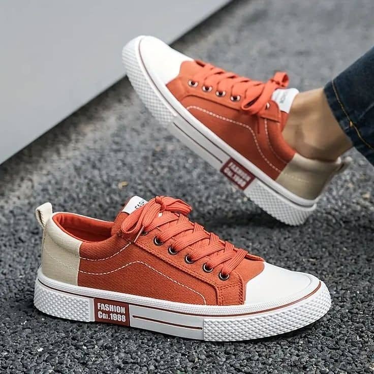 men’s casual canvas sneakers