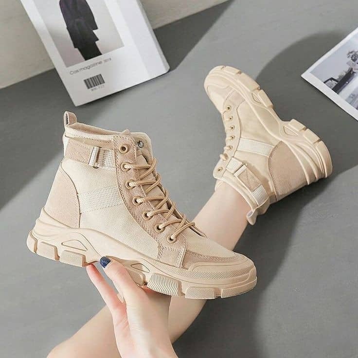 Women’s Lace-Up Ankle Boots.