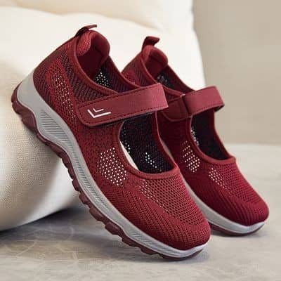slip-on comfort shoes.