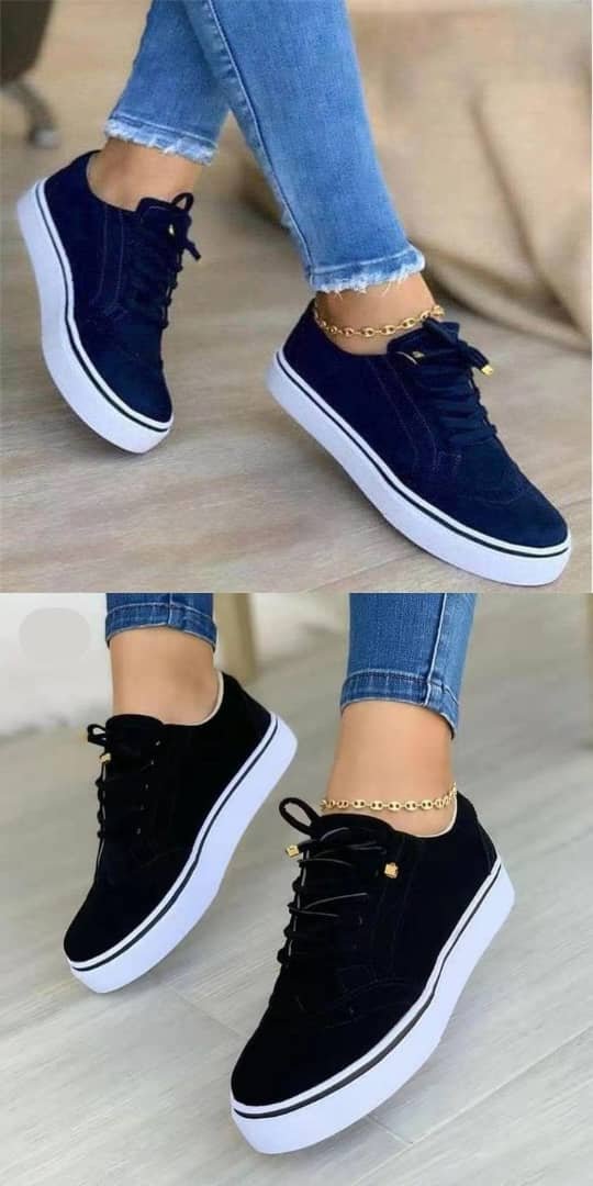 platform canvas shoes