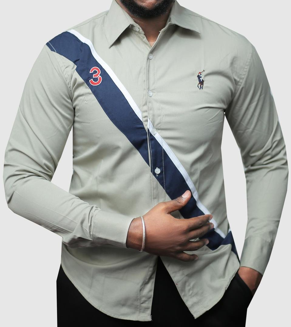 Polo Ralph Lauren men’s long-sleeve button-down shirt.