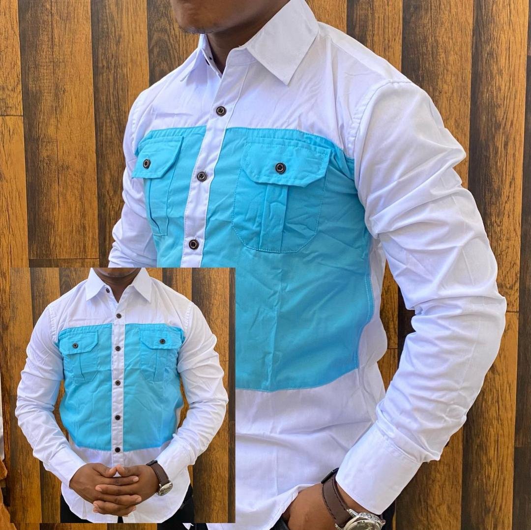 men’s long-sleeved shirt