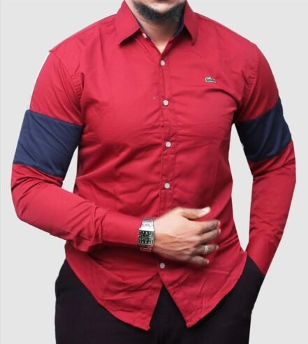 men’s long-sleeved shirt