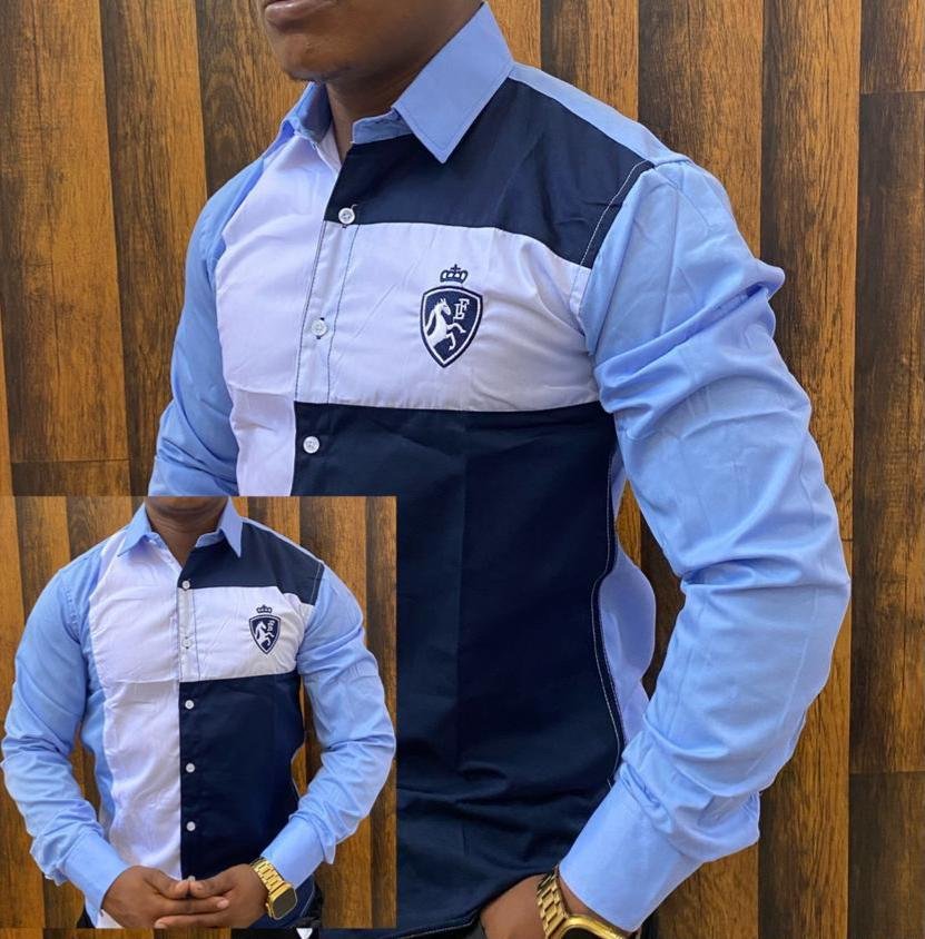 men’s long-sleeved shirt