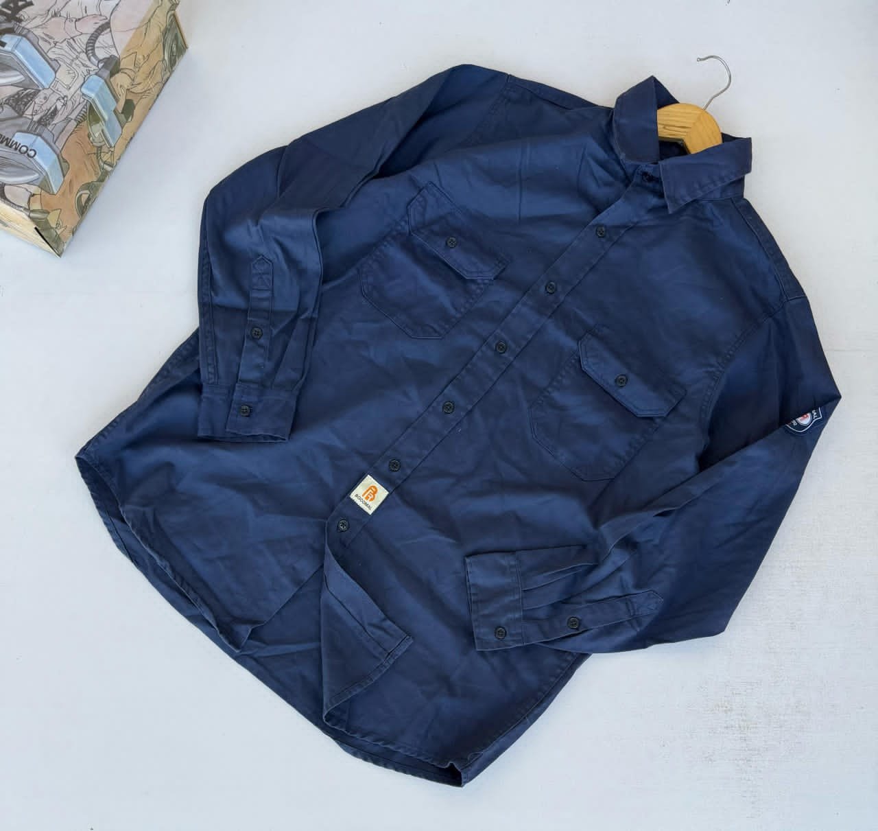 Carhartt Men’s Flame Resistant Lightweight Twill Shirt.