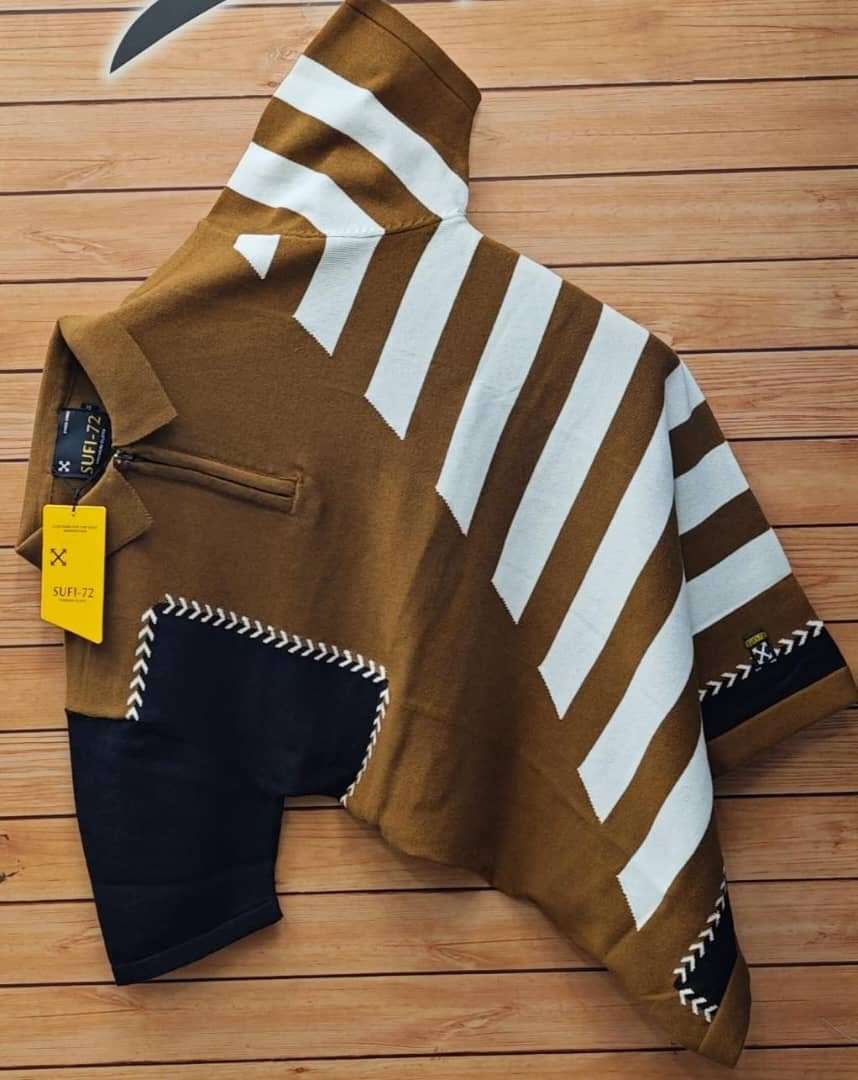 Sufi Bowl Persian (Rumi) Calligraphy Unisex Knitted Sweater