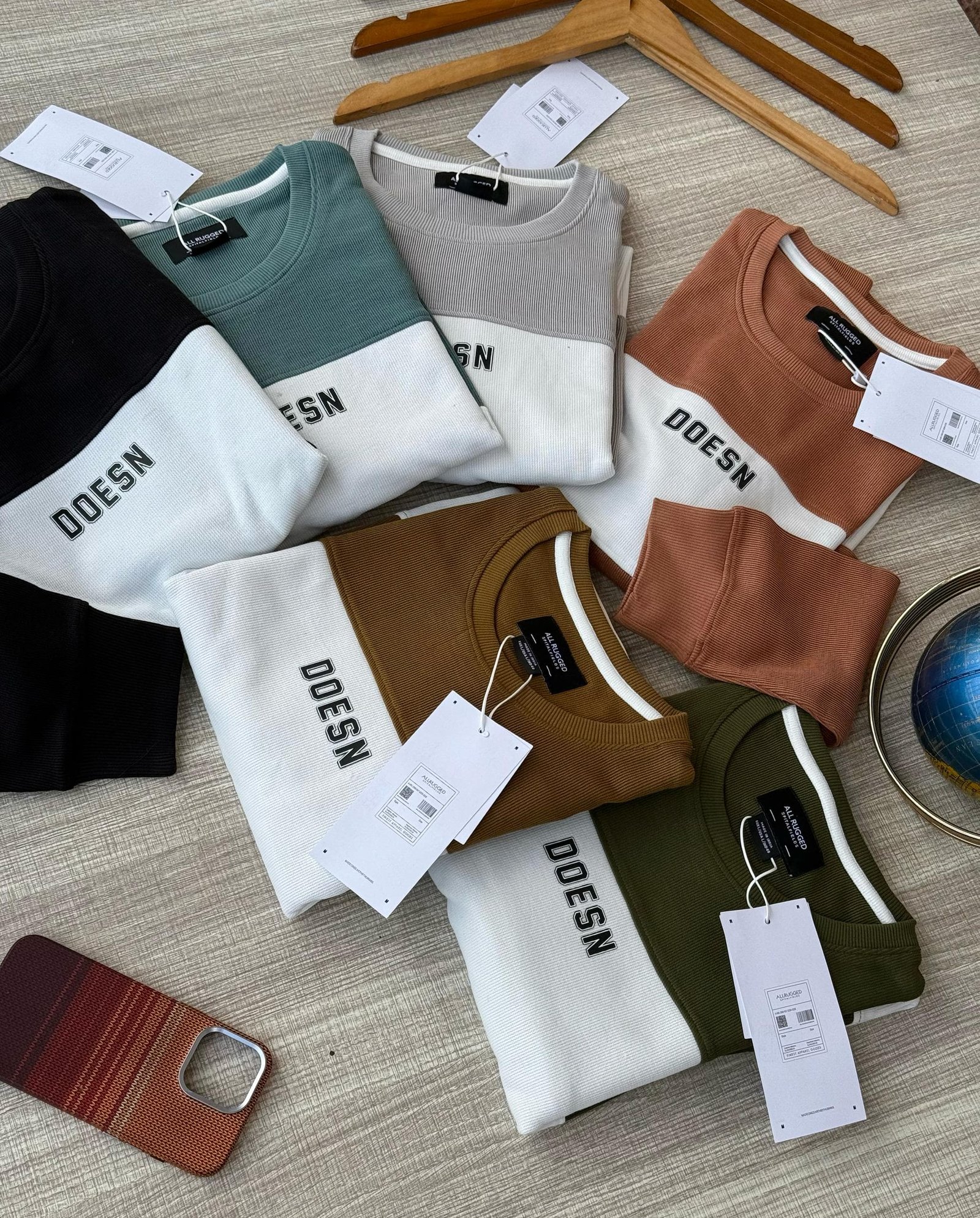 men’s striped round neck t-shirts