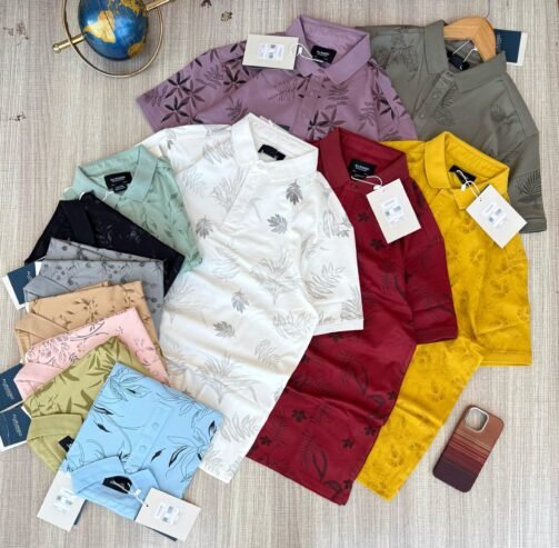 polo shirts.