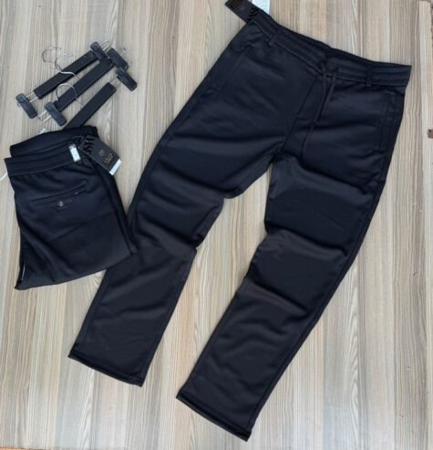 black sweatpants
