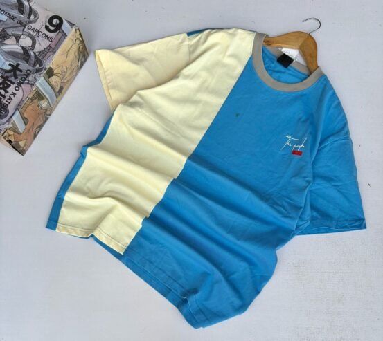two-tone T-shirt