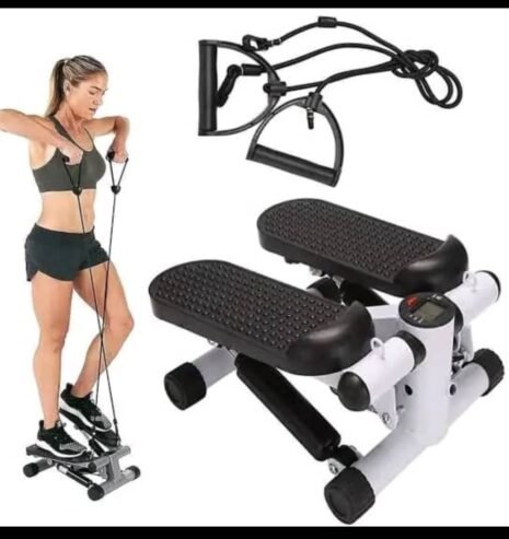 Mini Stepper with Resistance Bands