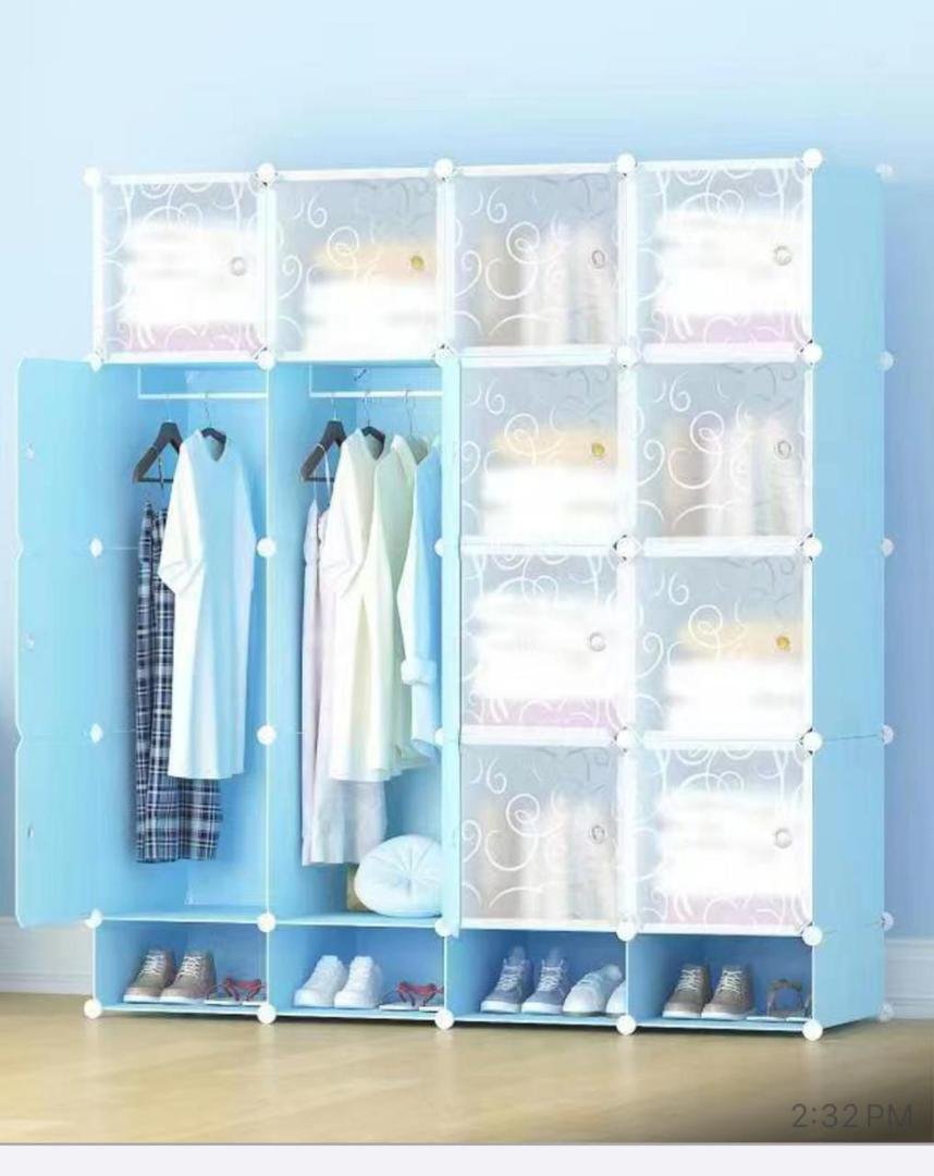 Portable Plastic Wardrobe