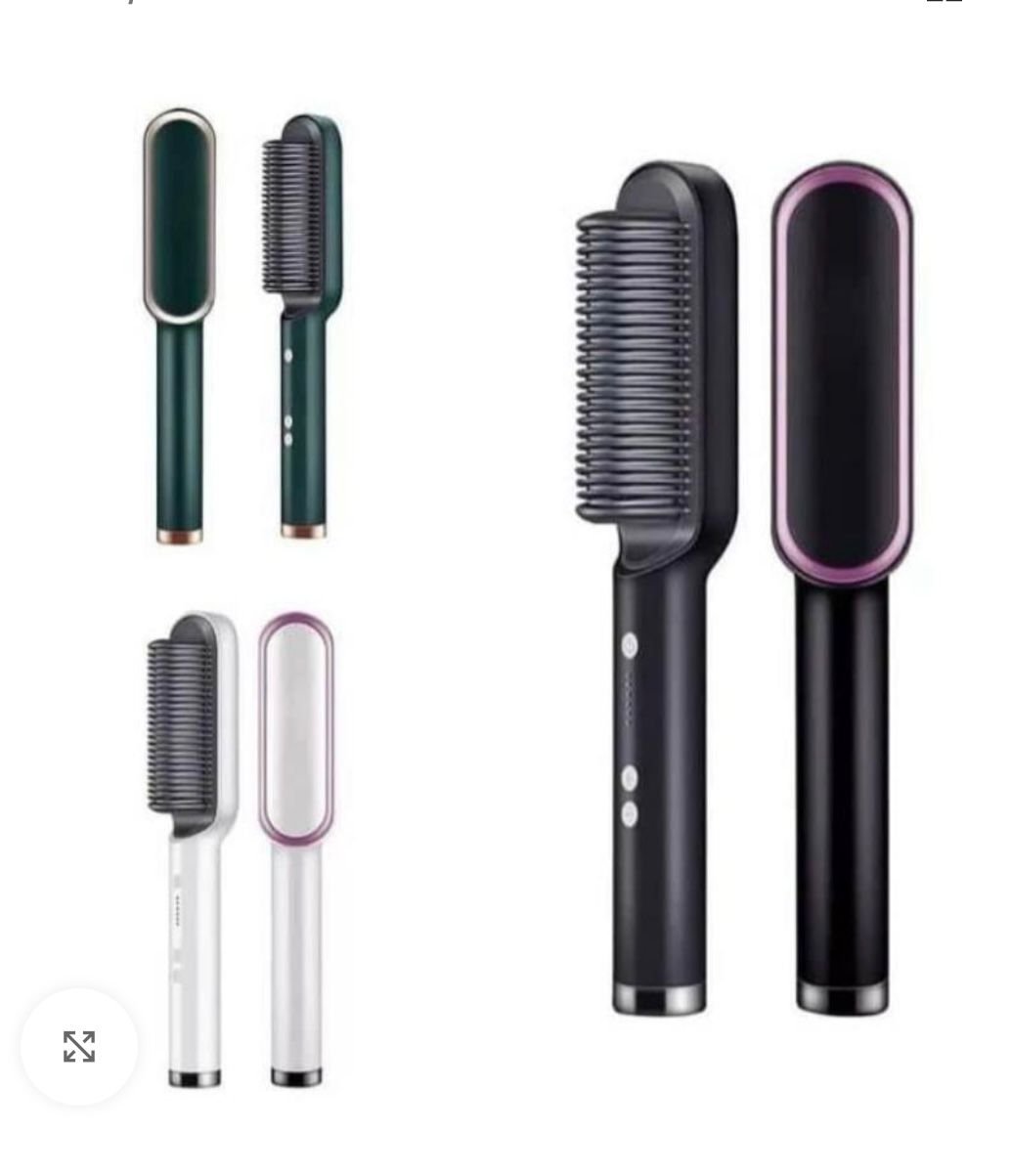 electric hair straightening brush