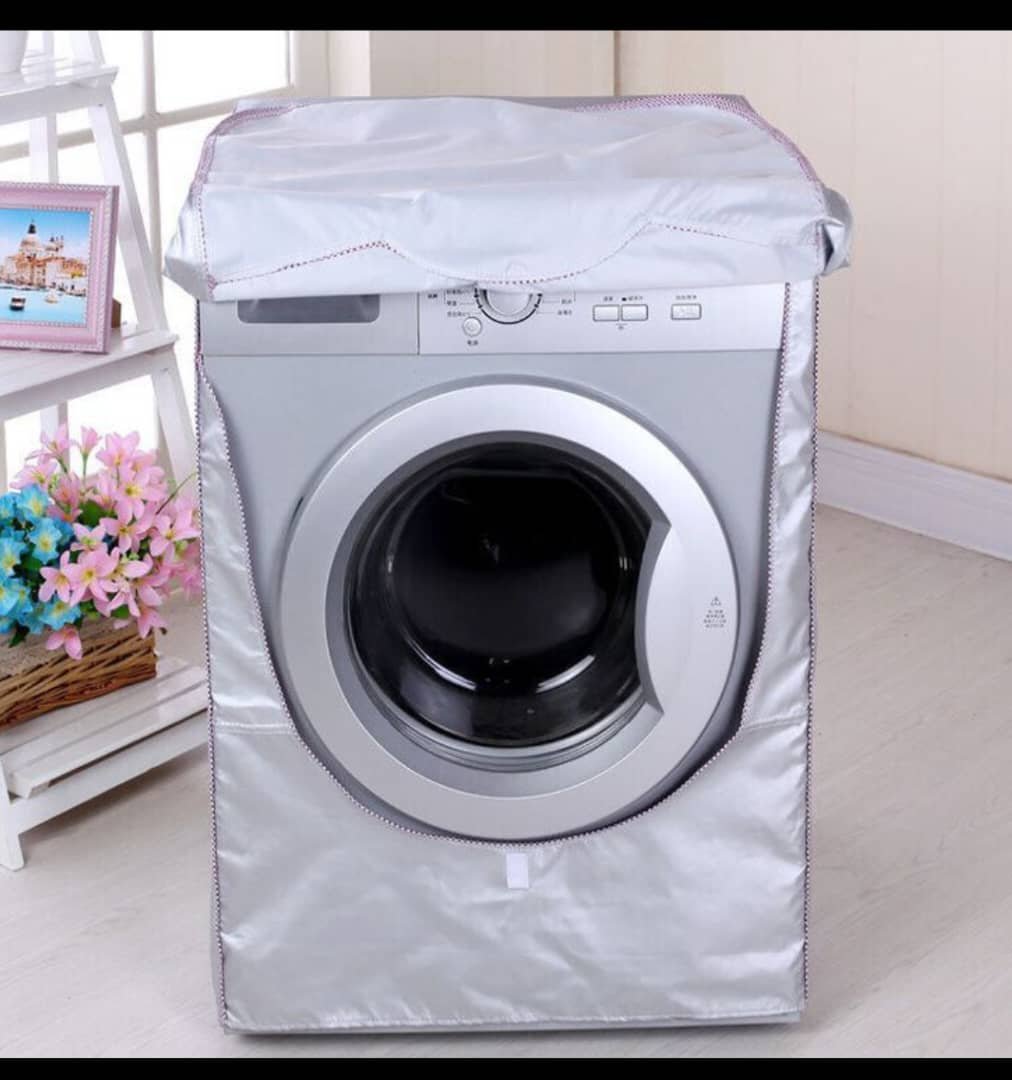 silver-colored cover