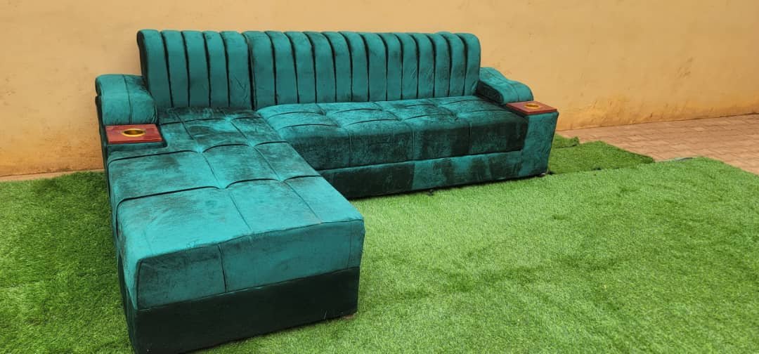 L-shaped sectional sofa