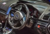 blue 2016 Subaru WRX STI