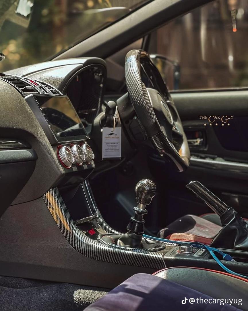 blue 2016 Subaru WRX STI