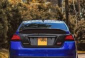 blue 2016 Subaru WRX STI