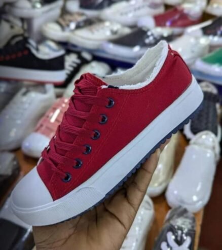 canvas sneakers