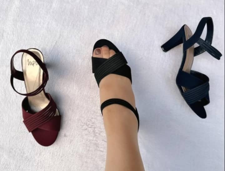 stylish ladies’ sandals with heels