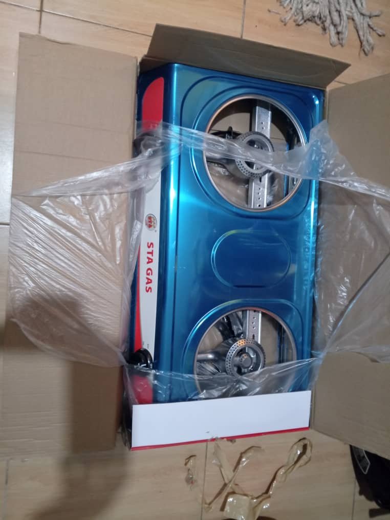 Milexus 2-burner gas stove