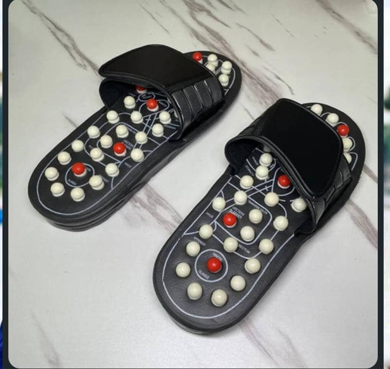 acupressure reflexology massage slippers