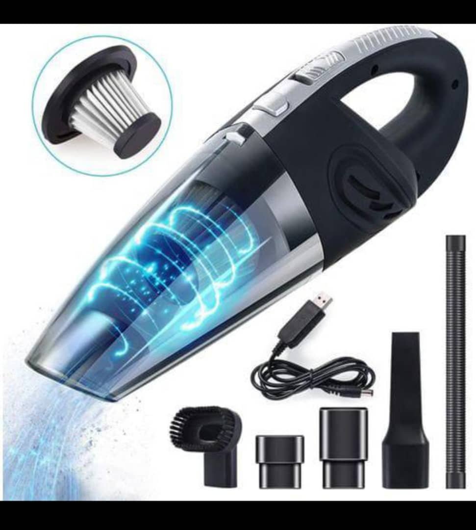 portable, cordless handheld vacuum cleaner
