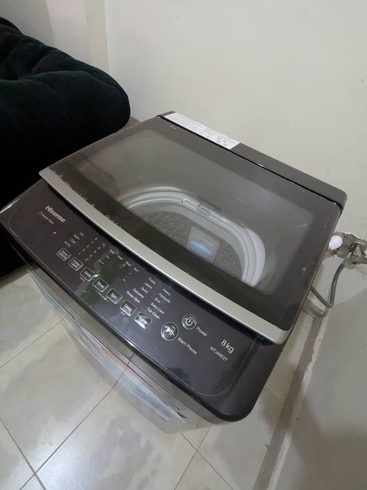 Hisense 8Kg Top Loader
