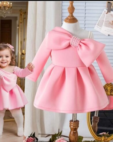 pink kids’ dress