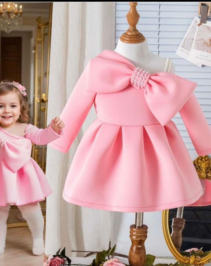 pink kids’ dress
