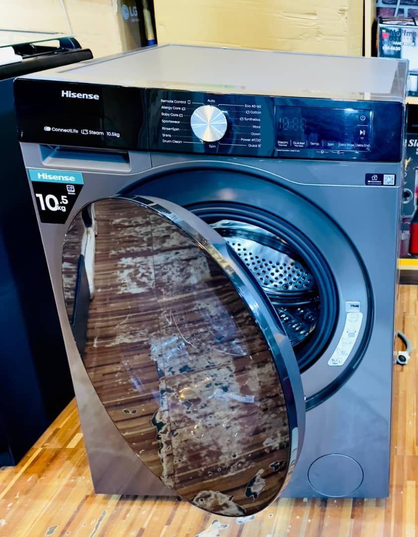 Hisence Heavy duty 10.5kgs Front Loader Washing Machine