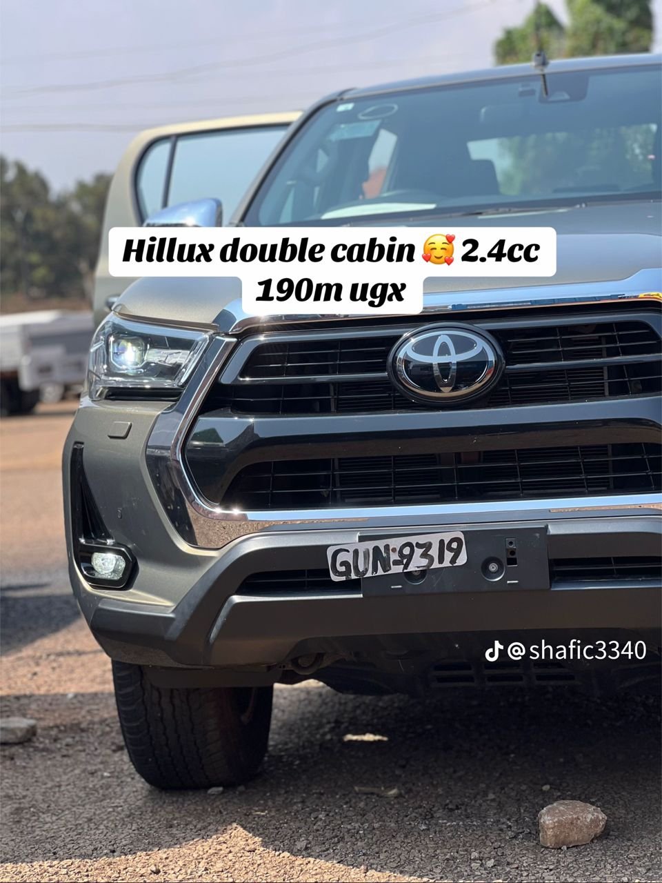 Toyota Hilux double cabin.
