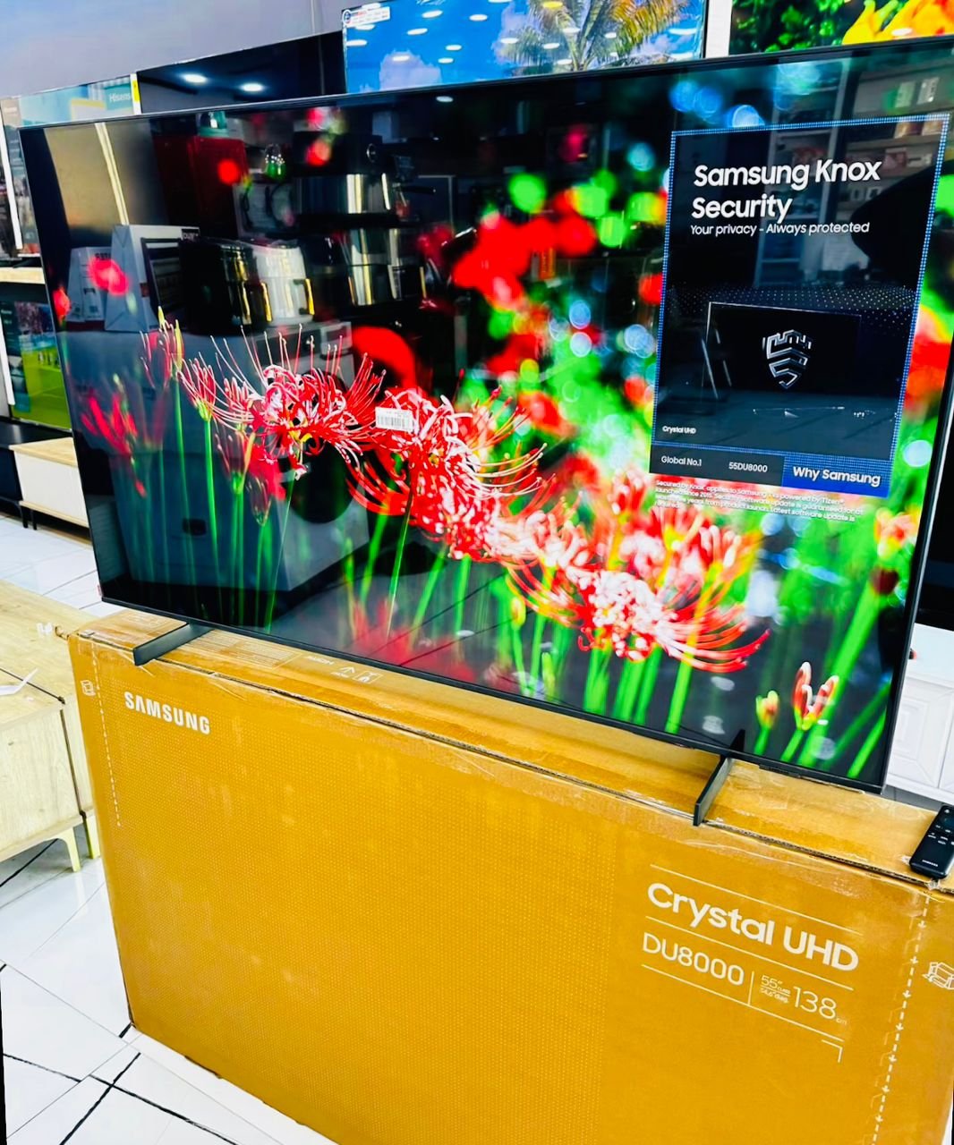 Samsung Crystal UHD 55inches 4K Smart TV