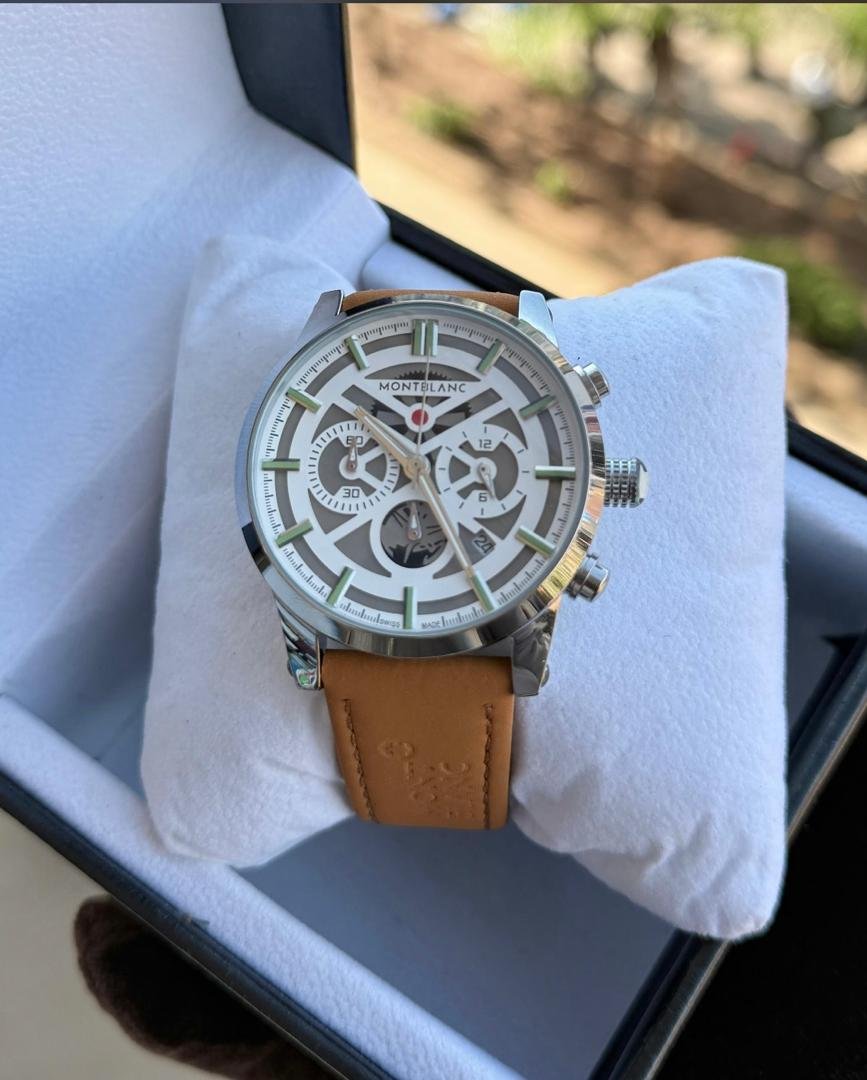 Montblanc Bohème Day & Night 30 mm luxury wrist watch.