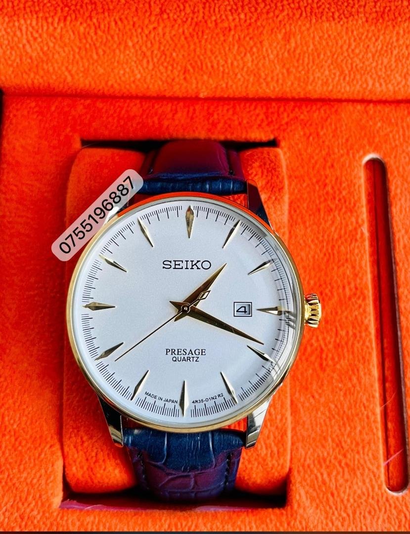 Seiko Presage Cocktail Time “Gimlet” watch,