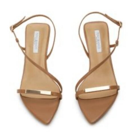 Tony Bianco Firelli Tan Nappa Heels