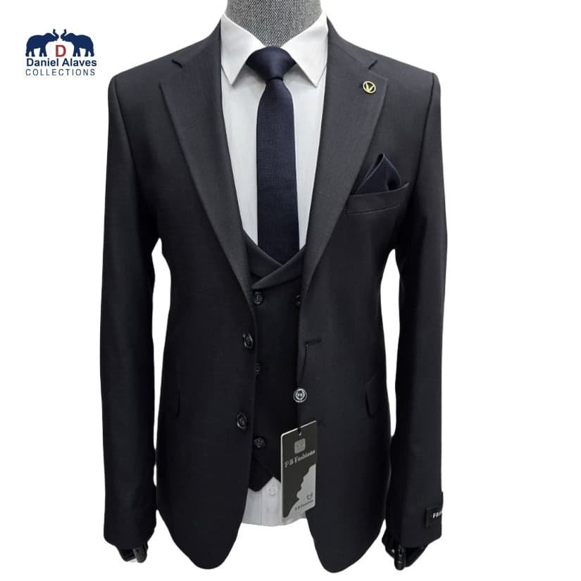 men’s three-piece suit,