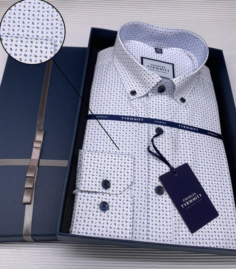 Charles Tyrwhitt men’s long-sleeve dress shirt