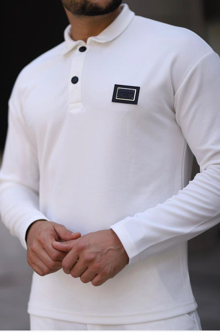 Men’s Long-Sleeved Polo Shirt
