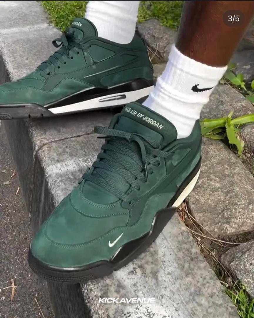 Nigel Sylvester x Nike Air Jordan 4 RM SP Pro Green shoe,