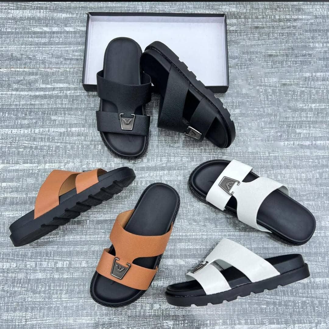 L-FOX Men’s Stylish Leather Sandals
