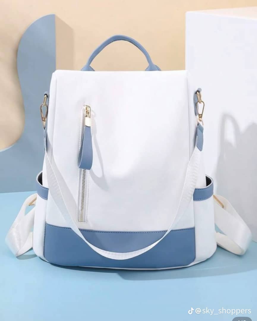 WHITE BACKPACK