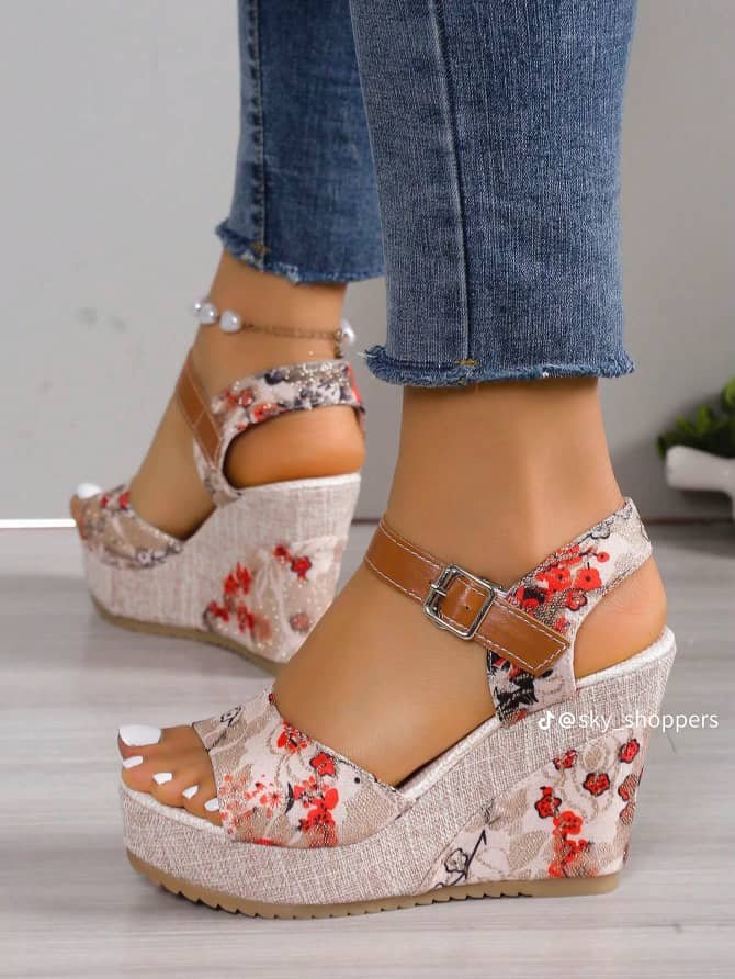 Platform Wedge Sandals