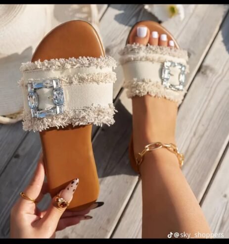 Jean comfortable sandals