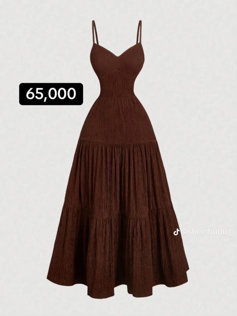 BROWN VINTAGE DRESS