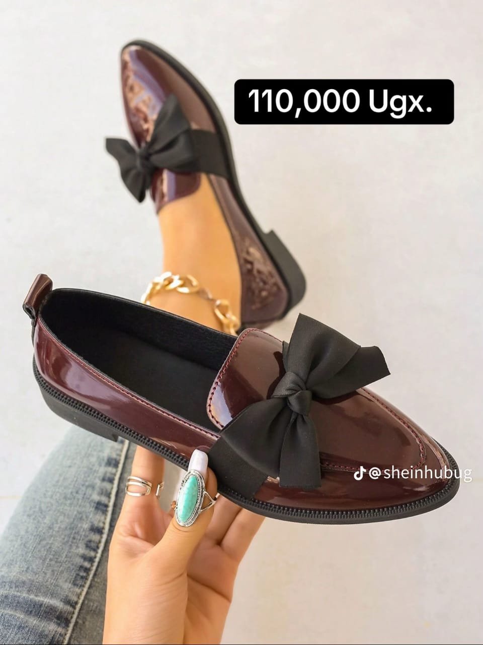 flat, slip-on loafers