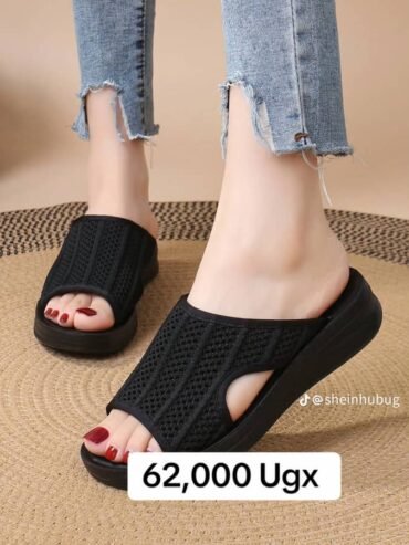 platform slide sandal