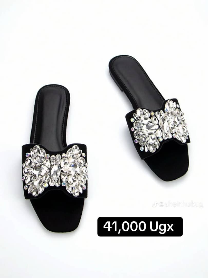 slip-on flat sandals