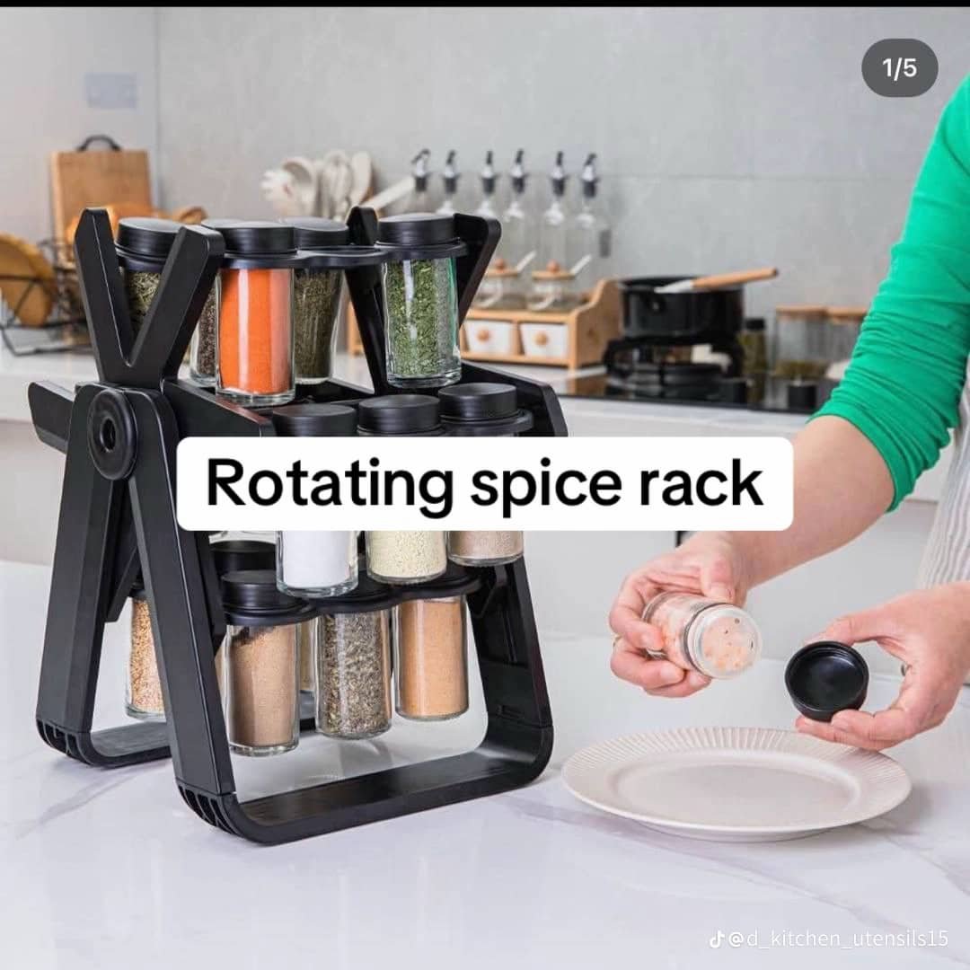 rotating spice rack