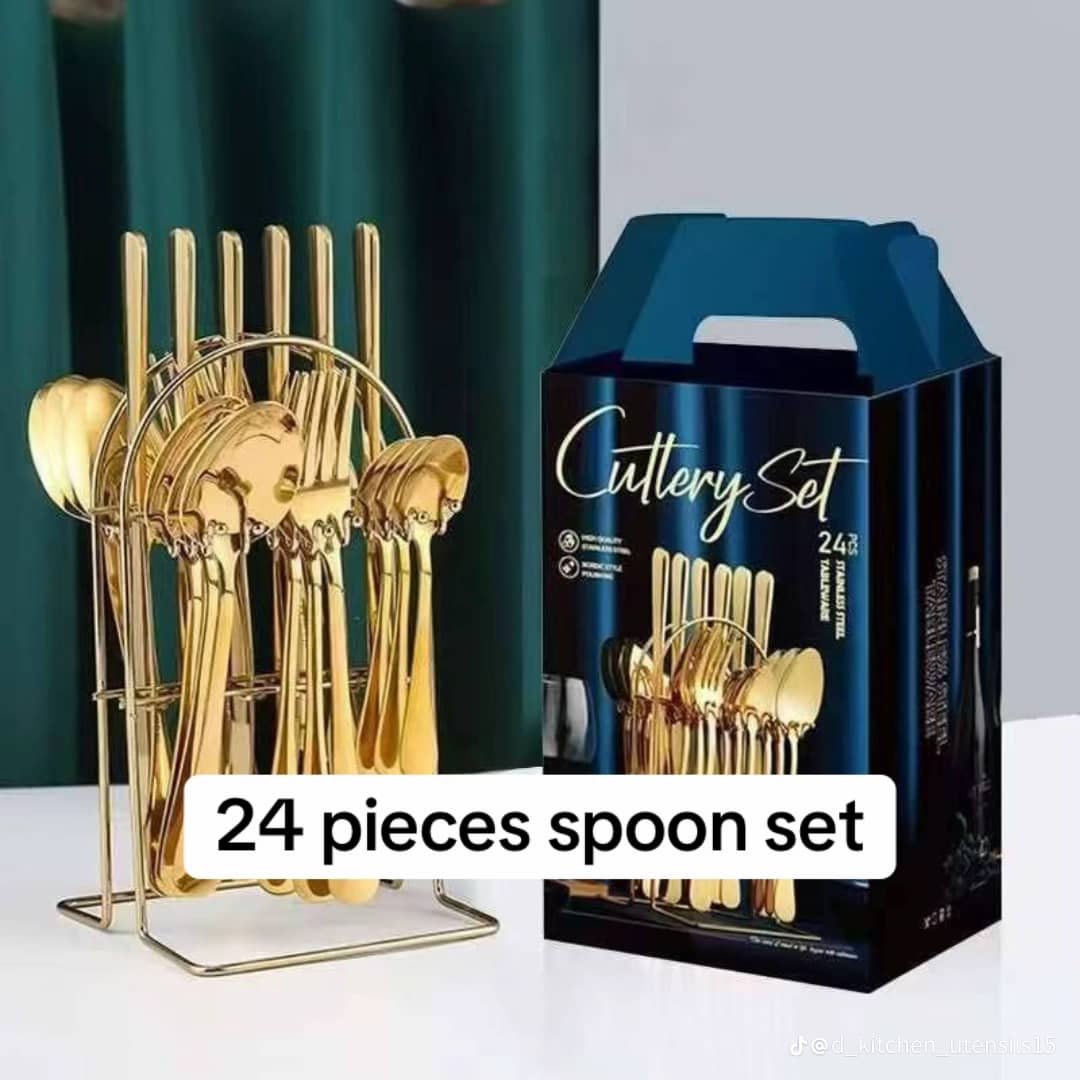 24 PIECE SPOON SET